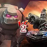 tank_vs_golems_2 Ойындар