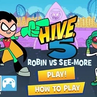 Teen Titans Go! Spiele: Robin Gegen See-More