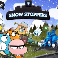 the_amazing_world_of_gumball_snow_stoppers Խաղեր