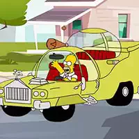 The Simpsons Car Jigsaw