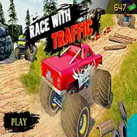 ultimate_montertruck_race_with_traffic_3d ಆಟಗಳು