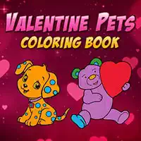 Livre De Coloriage Des Animaux De La Saint-Valentin