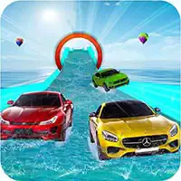 water_slide_car_stunt_racing_game_3d ゲーム