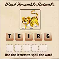 word_scramble_animals O'yinlar