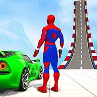 zigzag_car_spiderman_racer_-3d ألعاب