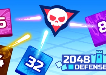 2048 Forsvar skærmbillede af spillet