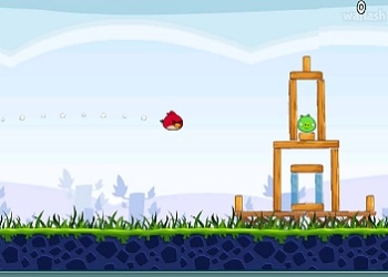 Angry Birds Clásico captura de pantalla del juego