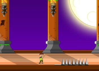 Ben 10: Dobrodružství Ve Strašidelném Domě snímek obrazovky hry