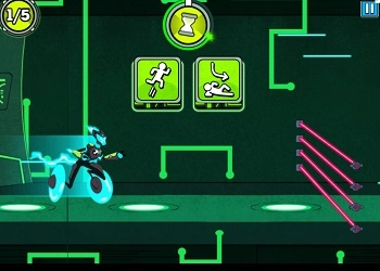 Ben 10 Spiele: Action-Angriff Spiel-Screenshot