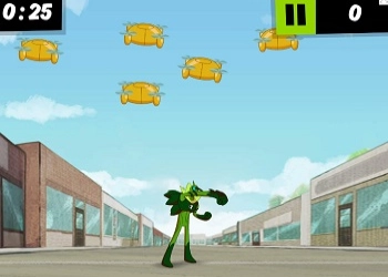 Ben 10 Spiele: Wildvine Schießen Spiel-Screenshot