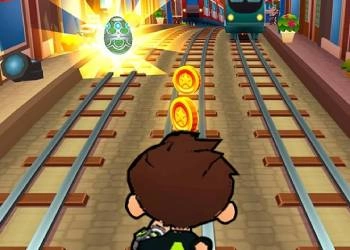 Ben 10: Subway Surf στιγμιότυπο οθόνης παιχνιδιού