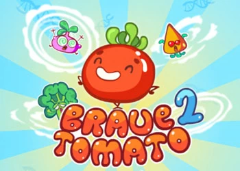 Brave Tomato 2 skærmbillede af spillet