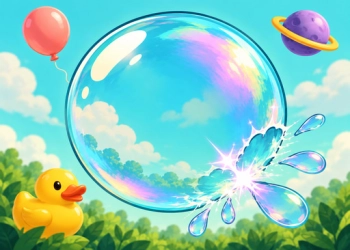 Bubble Clicker snímek obrazovky hry