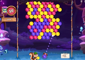 Bubble Woods game screenshot