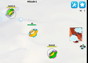 Snowball Kapitány játék képernyőképe