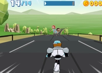 Cartoon Network Skate Rush captură de ecran a jocului