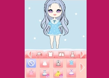 Chibi Dolls Dress Up game screenshot