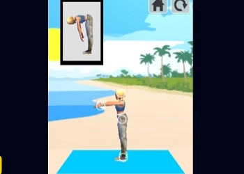 Yoga En Pareja captura de pantalla del juego