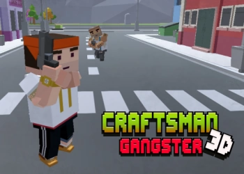 Craftsman 3D Gangster រូបថតអេក្រង់ហ្គេម