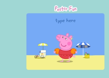បង្កើតកាតជាមួយ Peppa Pig រូបថតអេក្រង់ហ្គេម