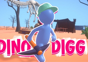 Dino Digg captura de tela do jogo