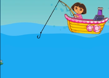 Dora En Vissen schermafbeelding van het spel