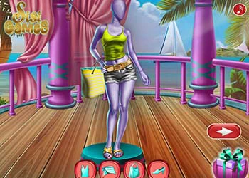 Blog De Moda Feminina Pontilhada captura de tela do jogo