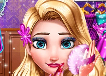 Elsa Abschlussball-Make-Up Spiel-Screenshot