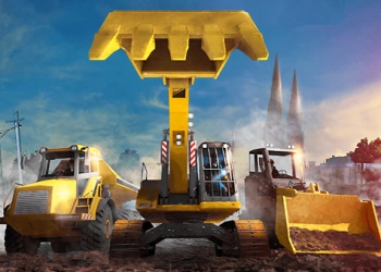 Excavator Simulator 3D játék képernyőképe