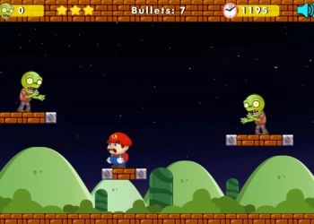 Şişman Mario Zombilərə Qarşı oyun ekran görüntüsü