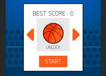 Vinger Basketbal schermafbeelding van het spel