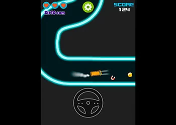 Finger Driver Neon pamje nga ekrani i lojës