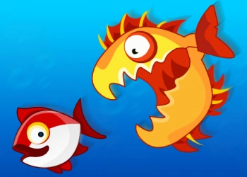 Fische Fressen Und Wachsen Mega Spiel-Screenshot