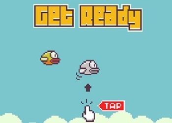 Flappy Birdy mängu ekraanipilt