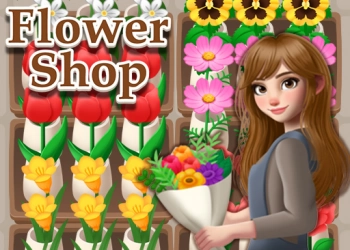 Bloemenwinkel schermafbeelding van het spel