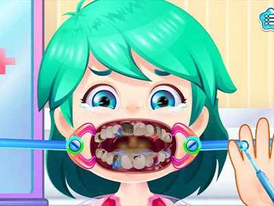 अजीब दंत चिकित्सक सर्जरी खेल का स्क्रीनशॉट