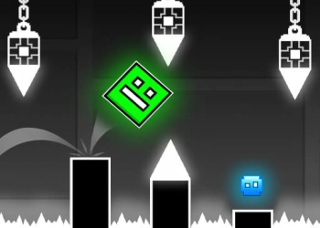 Platformer Geometri tangkapan layar permainan