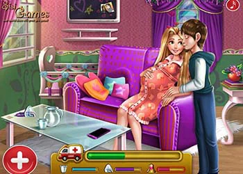 Goldie Księżniczka Mama Narodziny zrzut ekranu gry