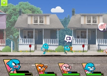 Gumball Games: Zdalna Sztuka Walki zrzut ekranu gry