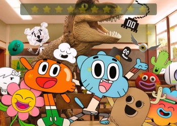 Gumball: Stele Ascunse captură de ecran a jocului