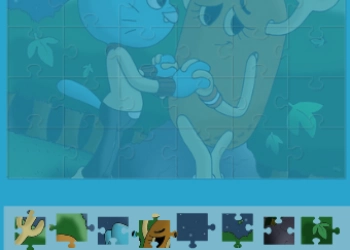 Puzzle Gumball captură de ecran a jocului