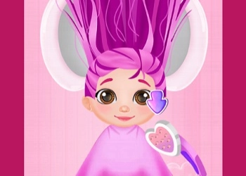 Hair Salon Dress Up Girl game screenshot