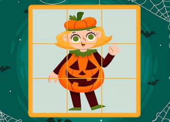 Puzzles D'halloween capture d'écran du jeu