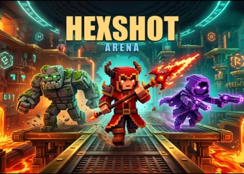 Hexshot ARENA tangkapan layar permainan