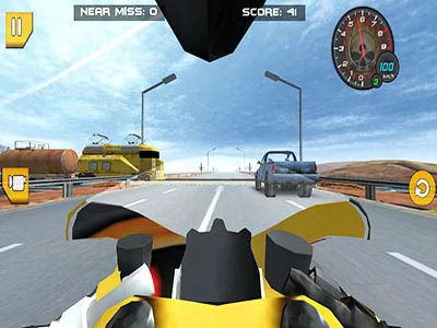 Highway Rider Motorcycle Racer 3D pelin kuvakaappaus