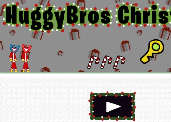 Huggybros Коледа екранна снимка на играта