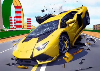 Hyper Cars Ramp Crash скріншот гри