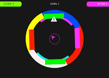 Hyper Color Rush pamje nga ekrani i lojës