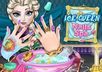 Spa Des Ongles De La Reine Des Glaces capture d'écran du jeu