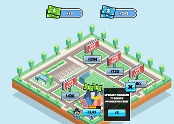 Idle Town Billionaire game screenshot